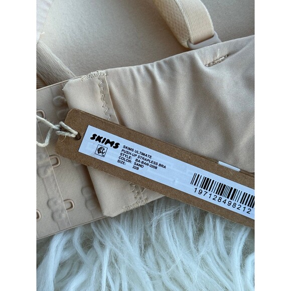 Skims Ultimate Push Up Strapless Bra Sand Size 32B - Picture 6 of 6